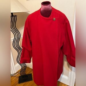 Beautiful red wool jacket/coat